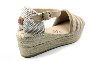 VIDORRETA 07100GRCR3 beige sandaal - www.claessensschoenen.nl