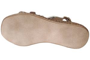 PORRONET 7052-109-110W taupe sandaal - www.claessensschoenen.nl