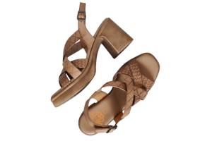 PORRONET 7062-010-110W taupe sandaal - www.claessensschoenen.nl