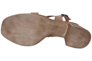 PORRONET 7062-010-110W taupe sandaal - www.claessensschoenen.nl