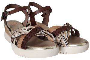 PORRONET 7043-008-110W bruin sandaal - www.claessensschoenen.nl