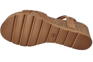 PANAMA JACK JULIA B74 VELOUR bruin sandaal - www.claessensschoenen.nl