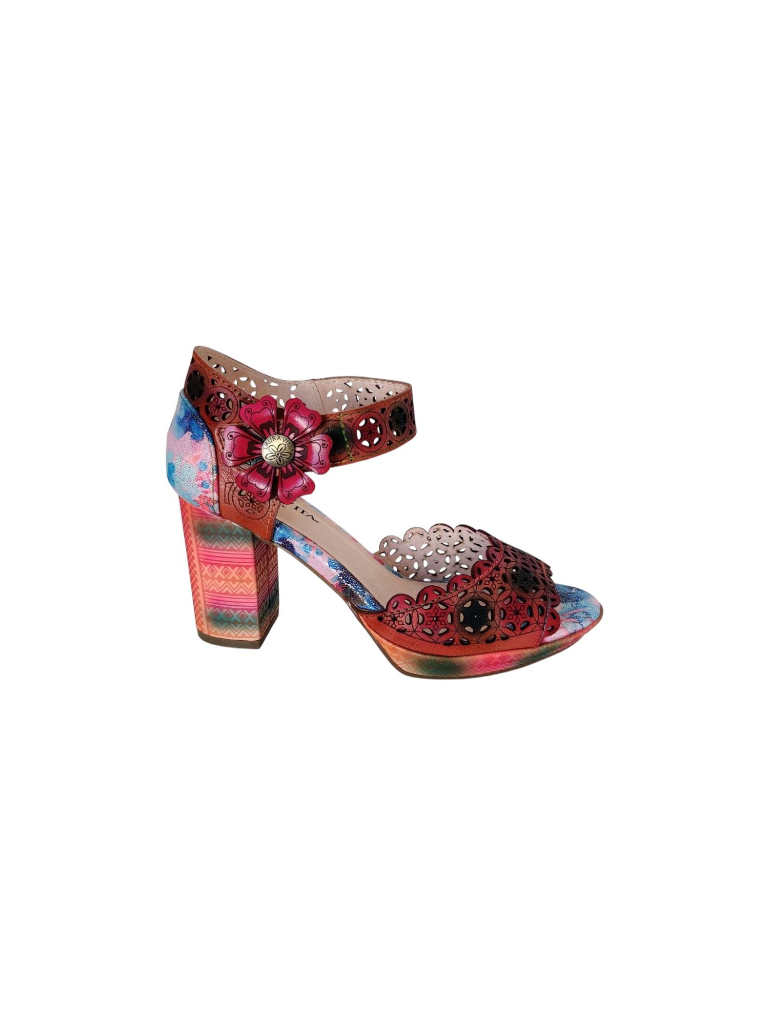 LAURA VITA NACIO 325 blauw sandaal - www.claessensschoenen.nl