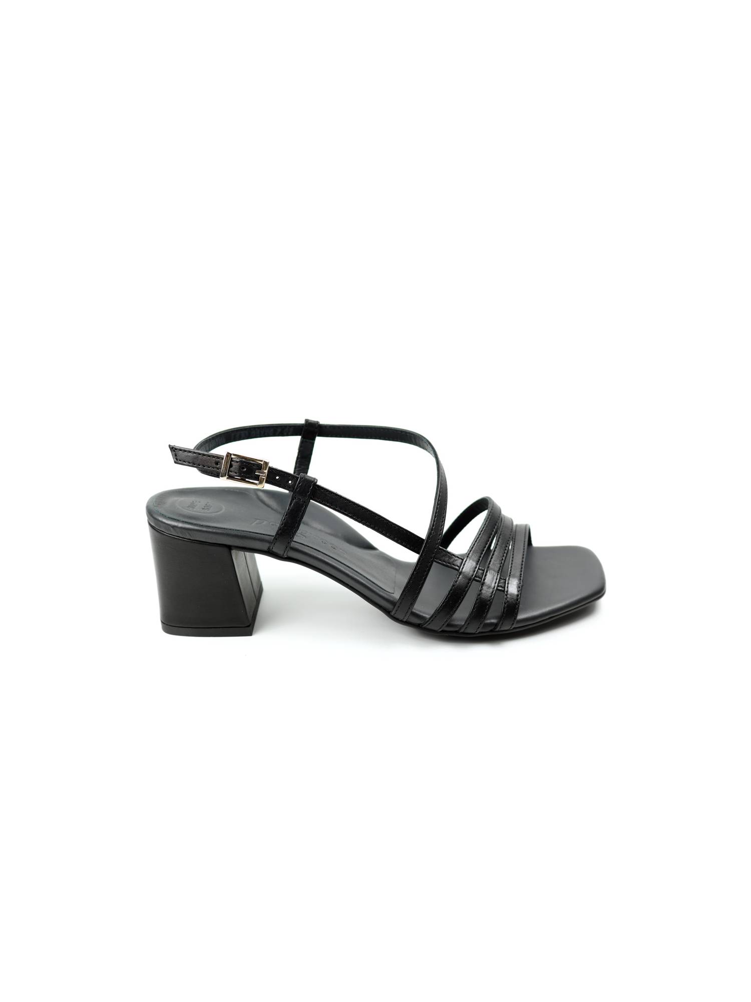 PAUL GREEN 6042 zwart sandaal - www.claessensschoenen.nl