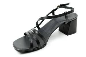 PAUL GREEN 6042 zwart sandaal - www.claessensschoenen.nl