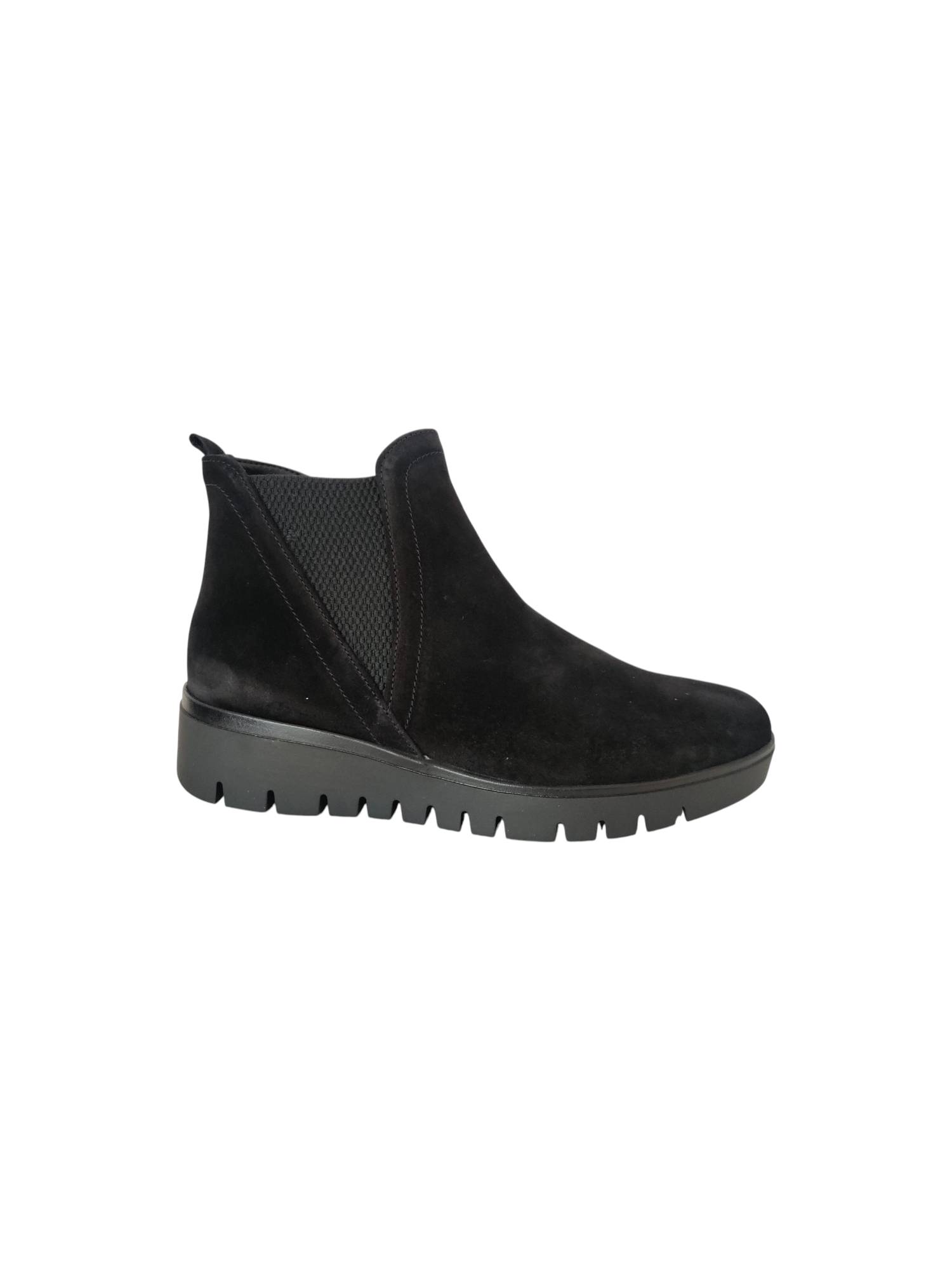 GABOR 72.061.47 zwart korte laars - www.claessensschoenen.nl