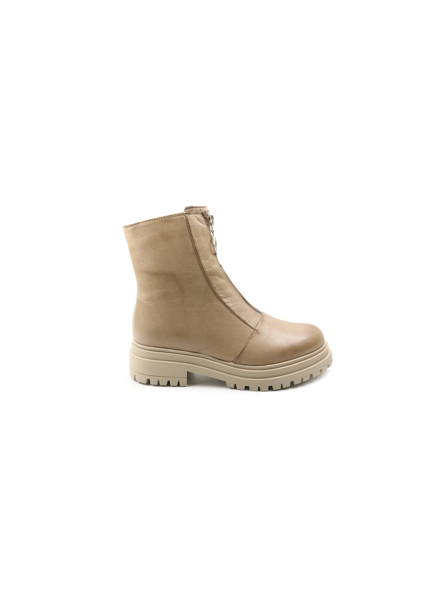CREATOR B2367. beige enkellaars - www.claessensschoenen.nl