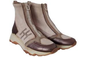 HISPANITAS HI254364 taupe korte laars - www.claessensschoenen.nl