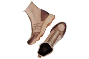 HISPANITAS HI254364 taupe korte laars - www.claessensschoenen.nl