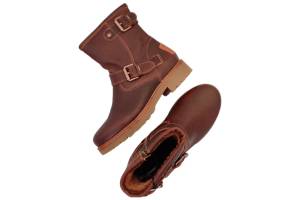 PANAMA JACK FELINE B34 bruin korte laars - www.claessensschoenen.nl