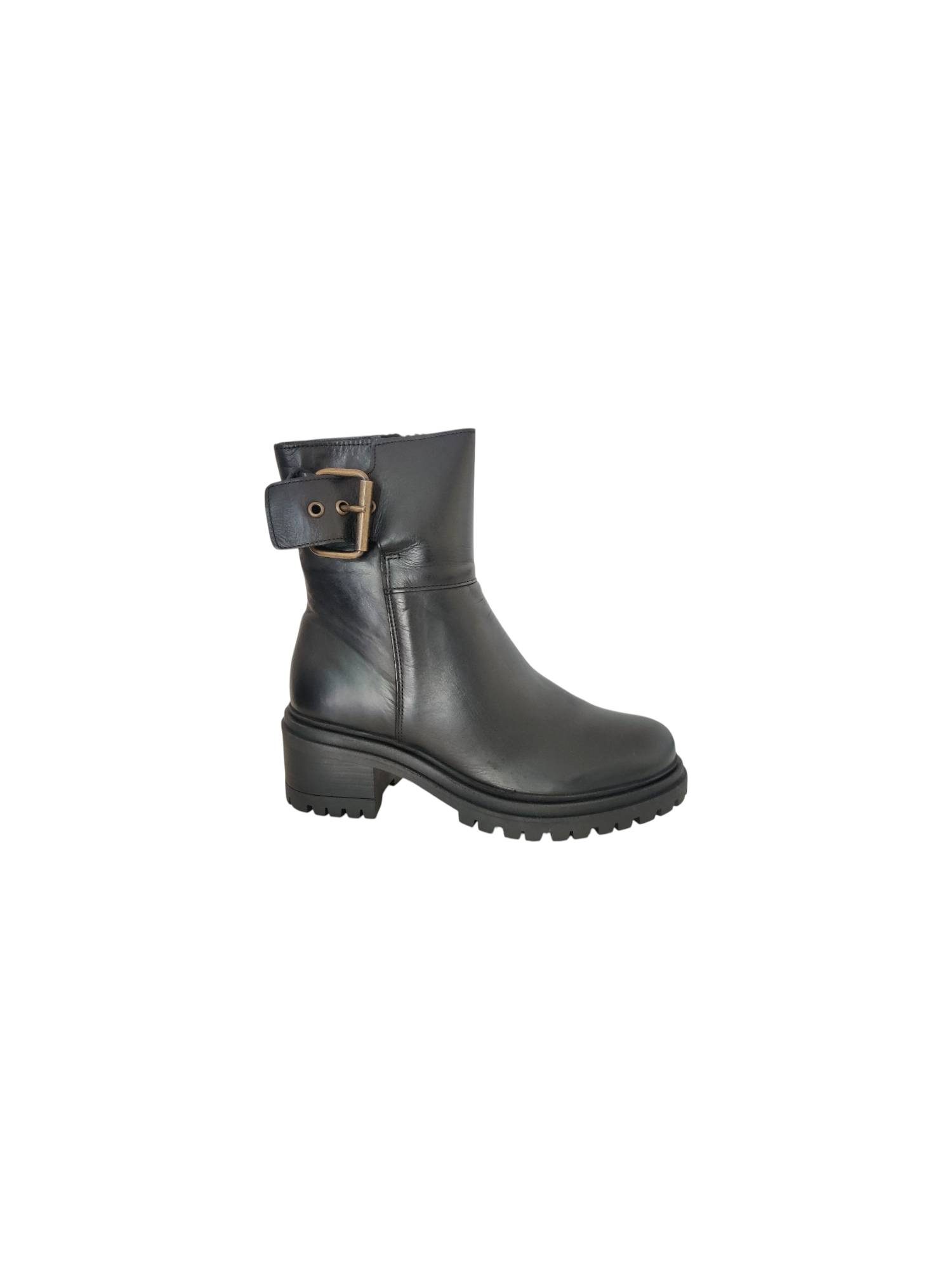 CREATOR IB 3442 zwart korte laars - www.claessensschoenen.nl