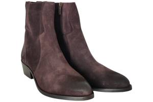CURIOSITÉ 2835 bruin korte laars - www.claessensschoenen.nl