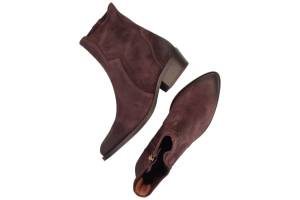 CURIOSITÉ 2835 bruin korte laars - www.claessensschoenen.nl