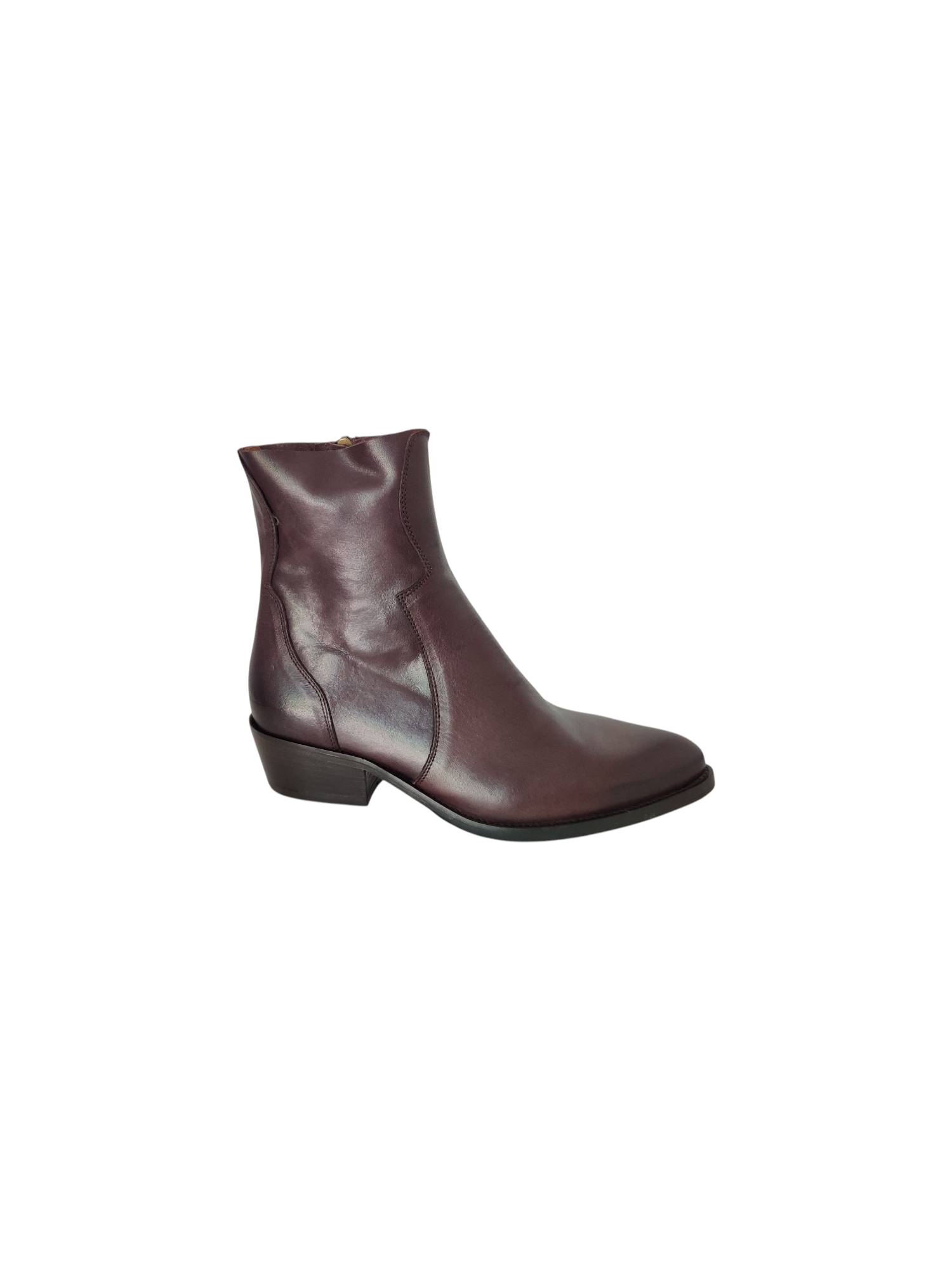 CURIOSITÉ 2835 bruin korte laars - www.claessensschoenen.nl