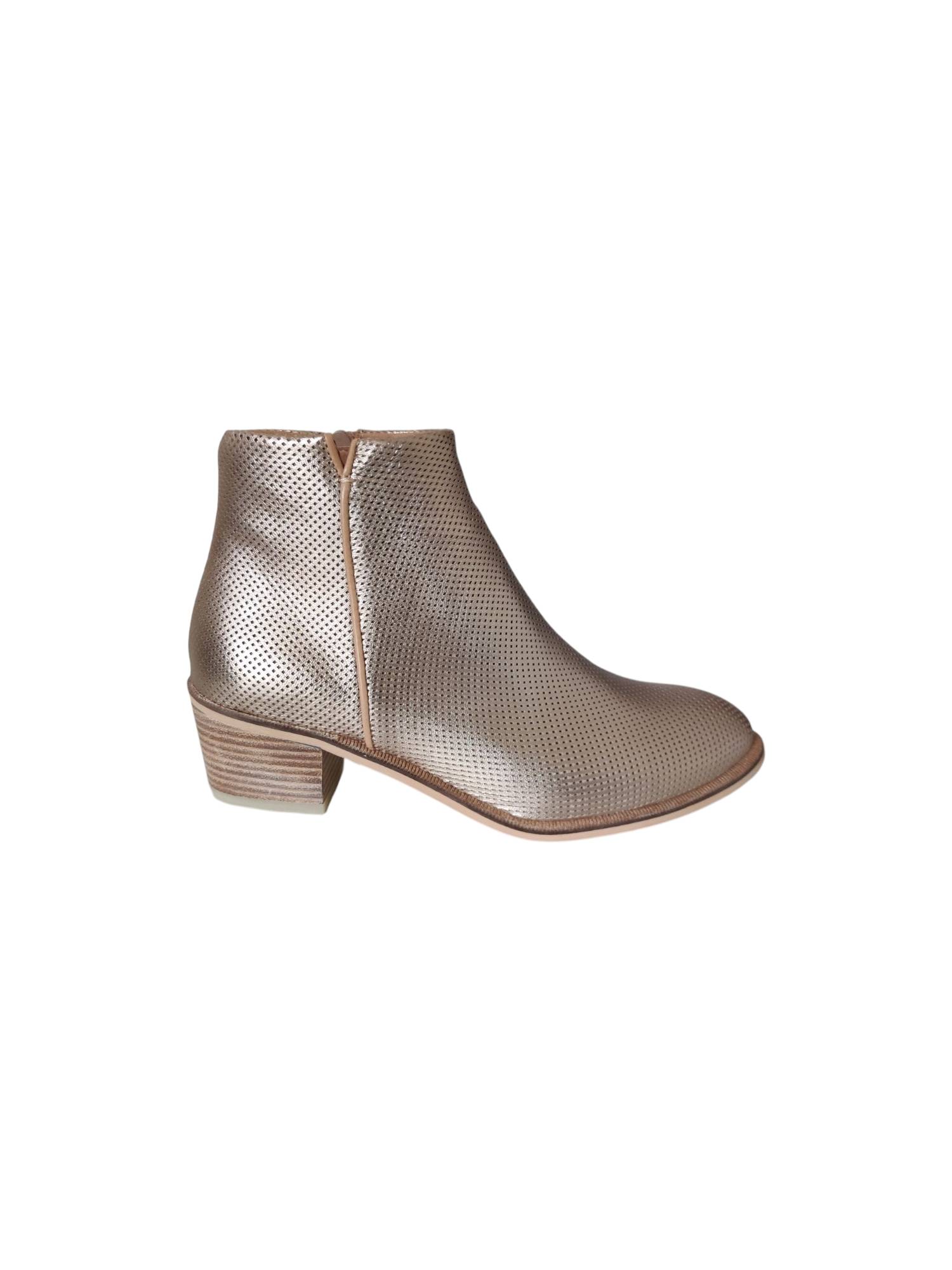 ALPE TEAM 50496164 brons korte laars - www.claessensschoenen.nl