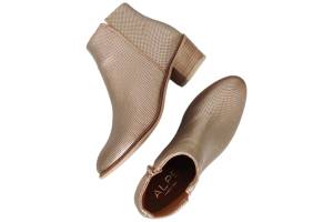 ALPE TEAM 50496164 brons korte laars - www.claessensschoenen.nl