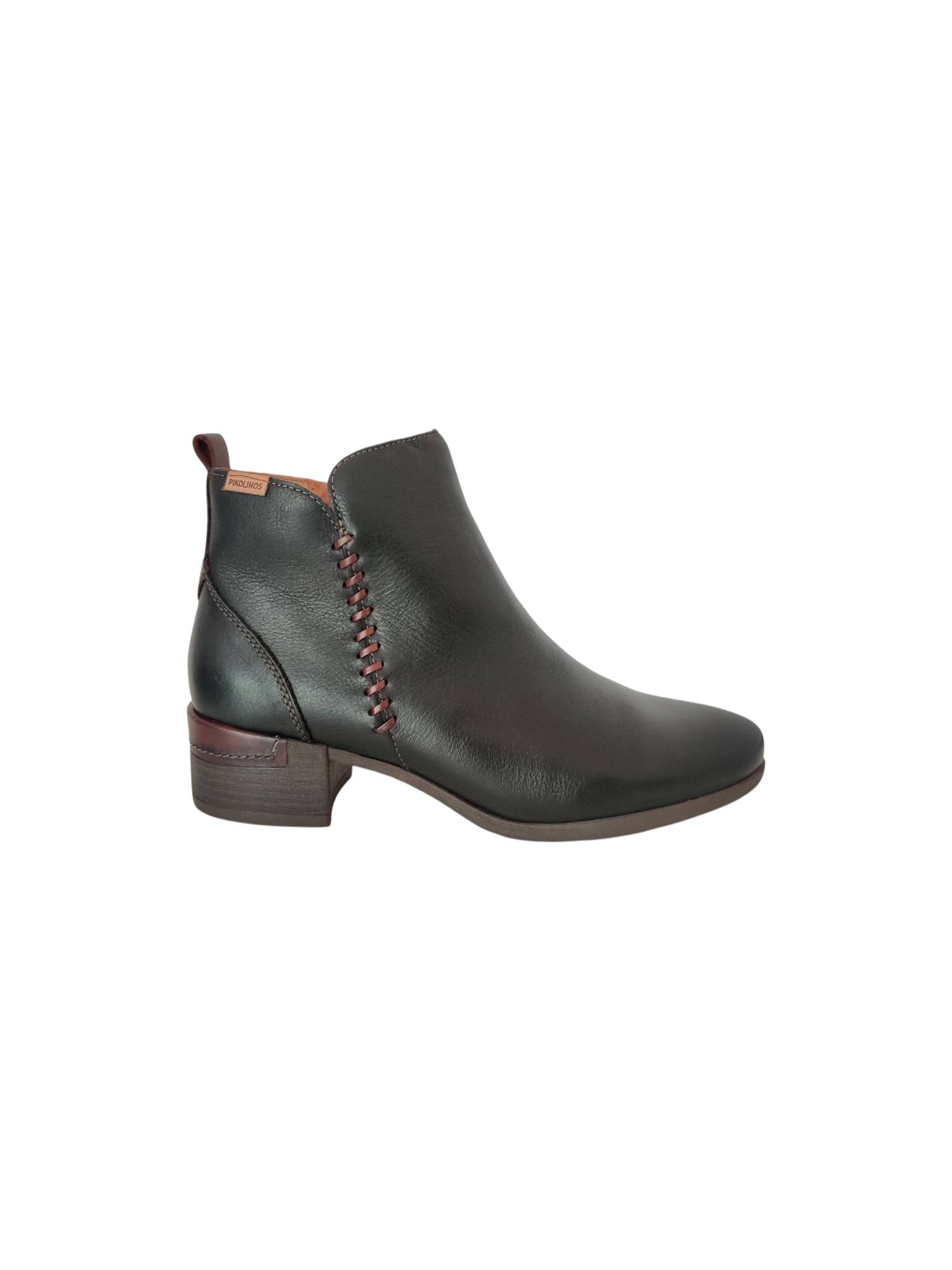 PIKOLINOS MALAGA W6W-8950 zwart korte laars - www.claessensschoenen.nl
