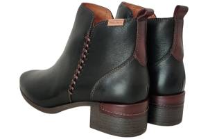 PIKOLINOS MALAGA W6W-8950 zwart korte laars - www.claessensschoenen.nl