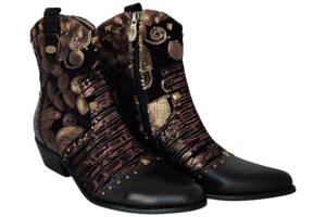 LAURA VITA HICNIO 20 zwart enkellaars - www.claessensschoenen.nl