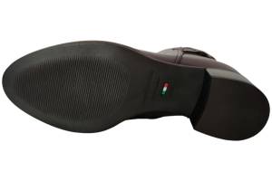NERO GIARDINI 513840 D bruin korte laars - www.claessensschoenen.nl