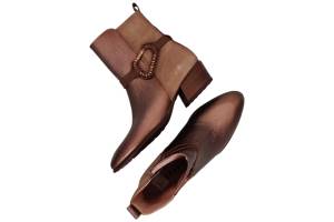 HISPANITAS PH1254297 taupe korte laars - www.claessensschoenen.nl