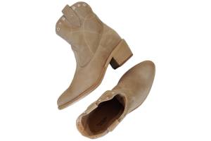 NERO GIARDINI 12705 beige korte laars - www.claessensschoenen.nl