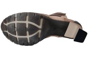 HISPANITAS HI254351 taupe korte laars - www.claessensschoenen.nl