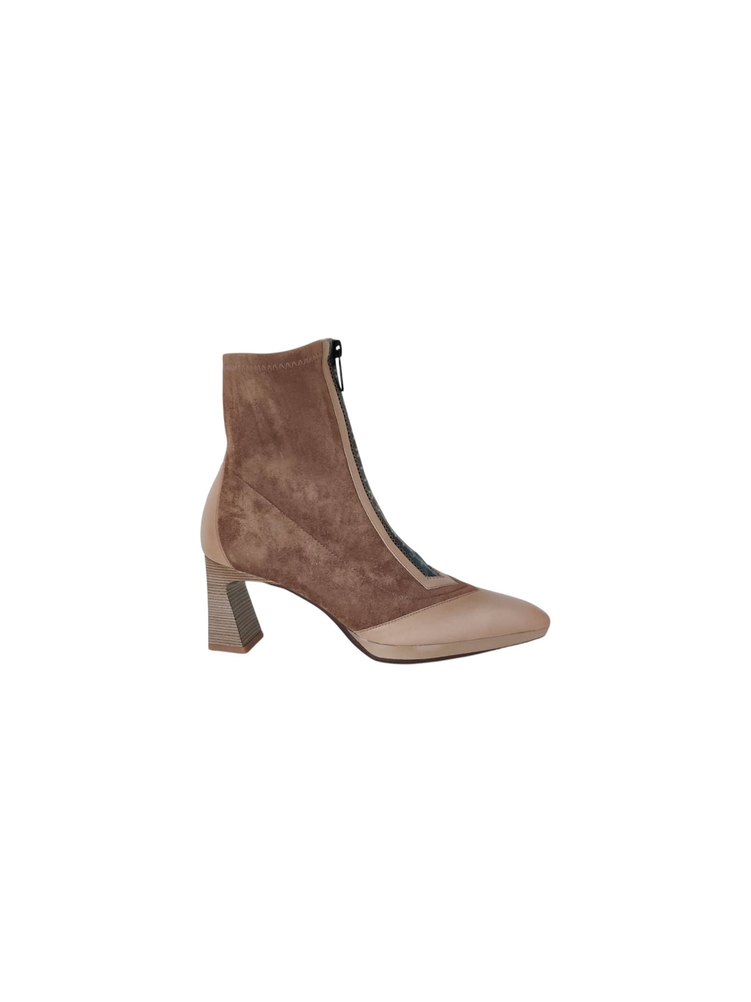 HISPANITAS h1254186 taupe korte laars - www.claessensschoenen.nl