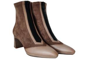 HISPANITAS h1254186 taupe korte laars - www.claessensschoenen.nl