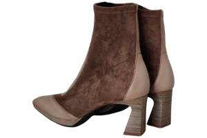 HISPANITAS h1254186 taupe korte laars - www.claessensschoenen.nl
