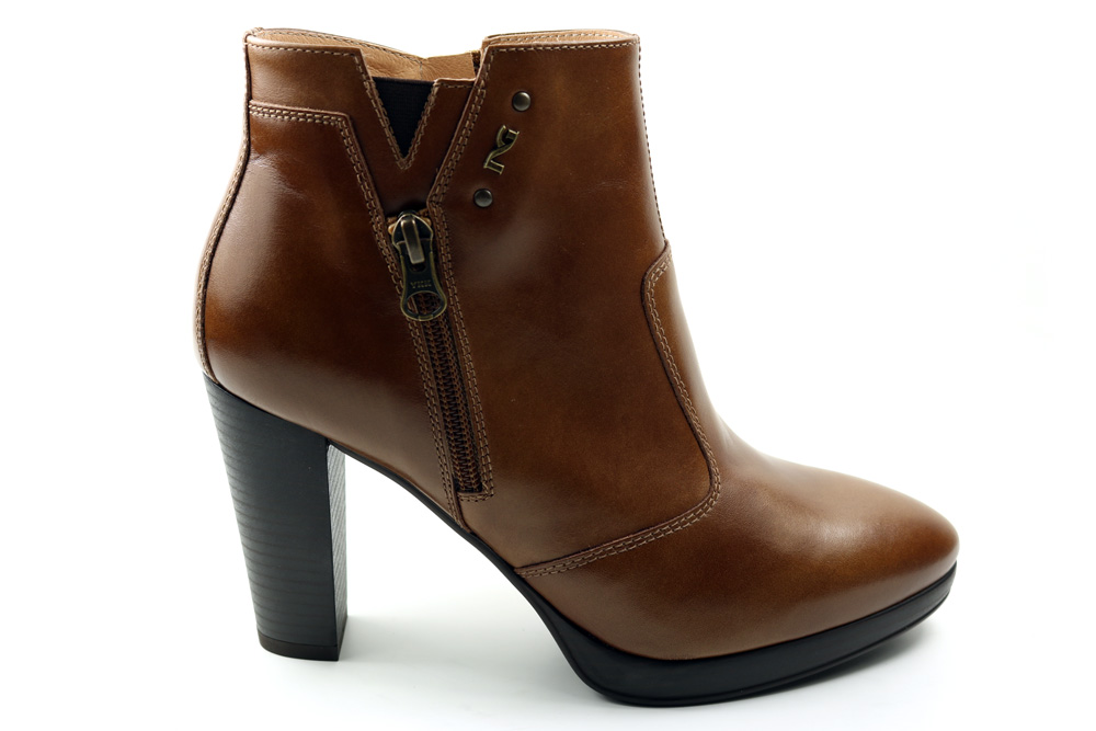NERO GIARDINI I 308253 cognac enkellaars www.claessensschoenen