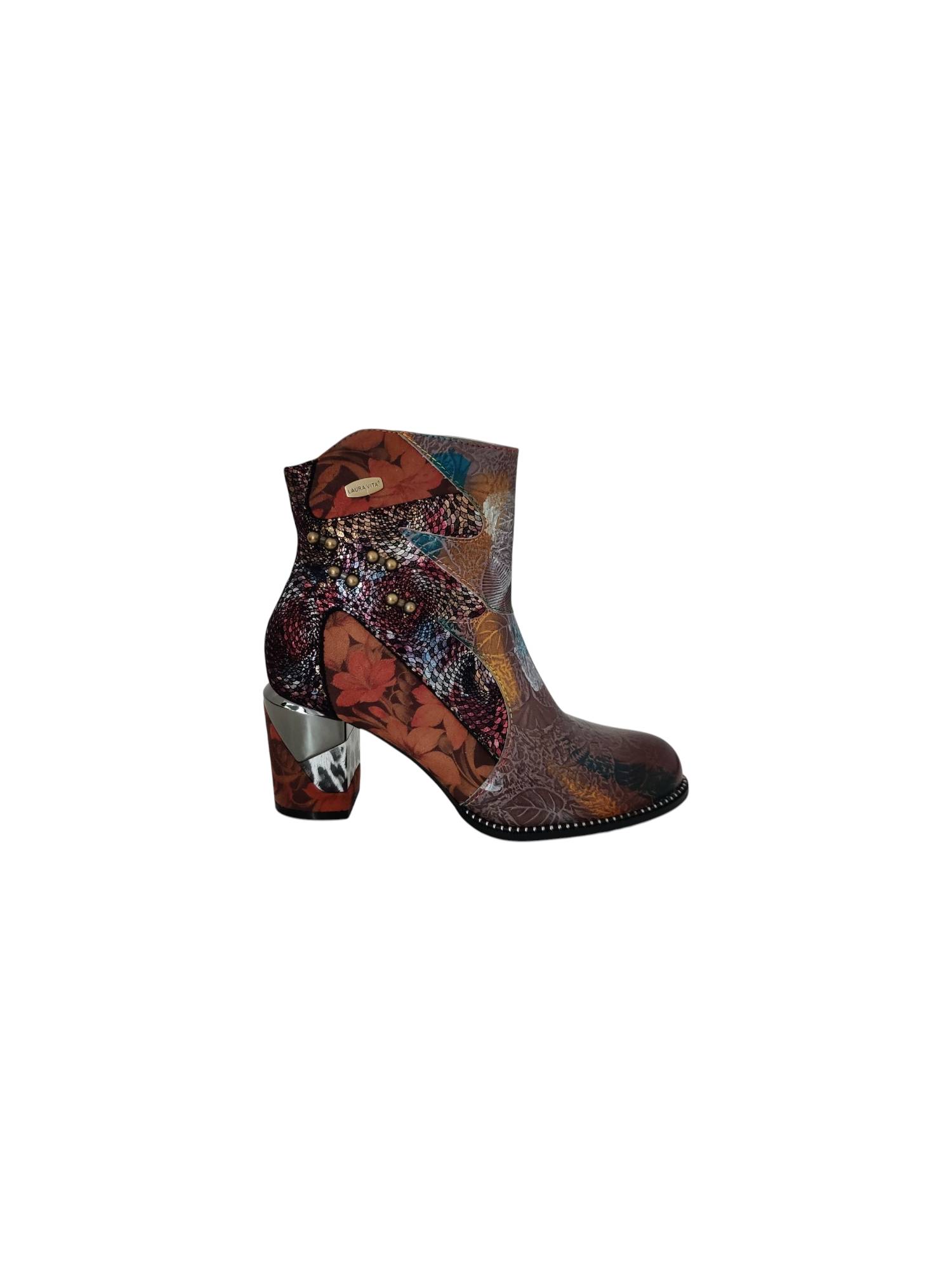 LAURA VITA MAEVAO 22 blauw enkellaars - www.claessensschoenen.nl