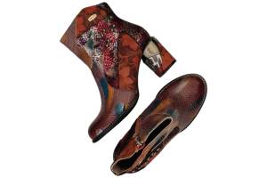 LAURA VITA MAEVAO 22 blauw enkellaars - www.claessensschoenen.nl