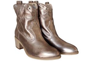 NERO GIARDINI 12704 goud korte laars - www.claessensschoenen.nl