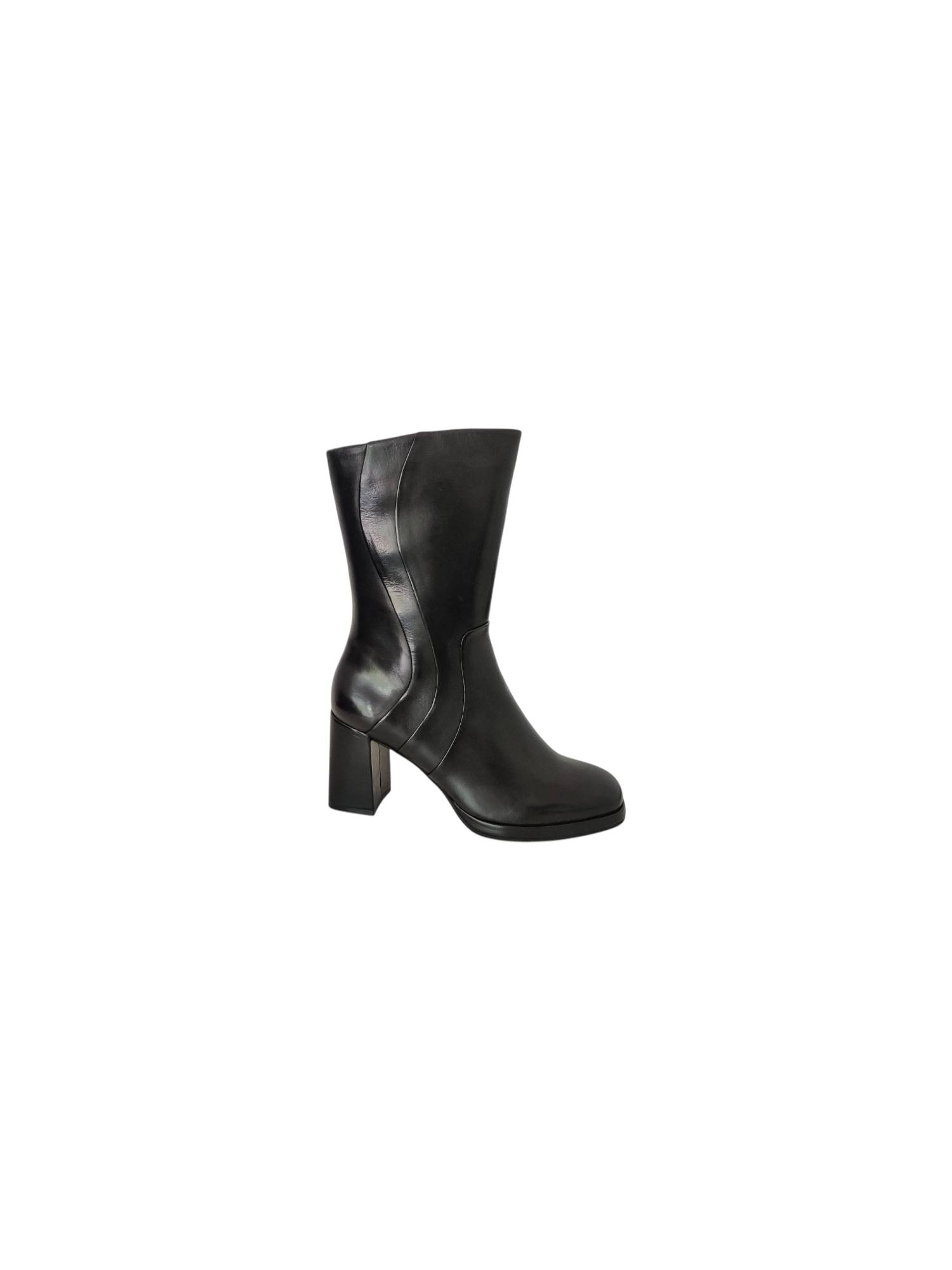 REGARDE LE CIEL ANALISA-12 zwart korte laars - www.claessensschoenen.nl