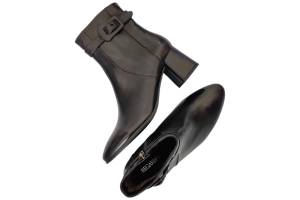 REGARDE LE CIEL MILLIE-11 zwart korte laars - www.claessensschoenen.nl
