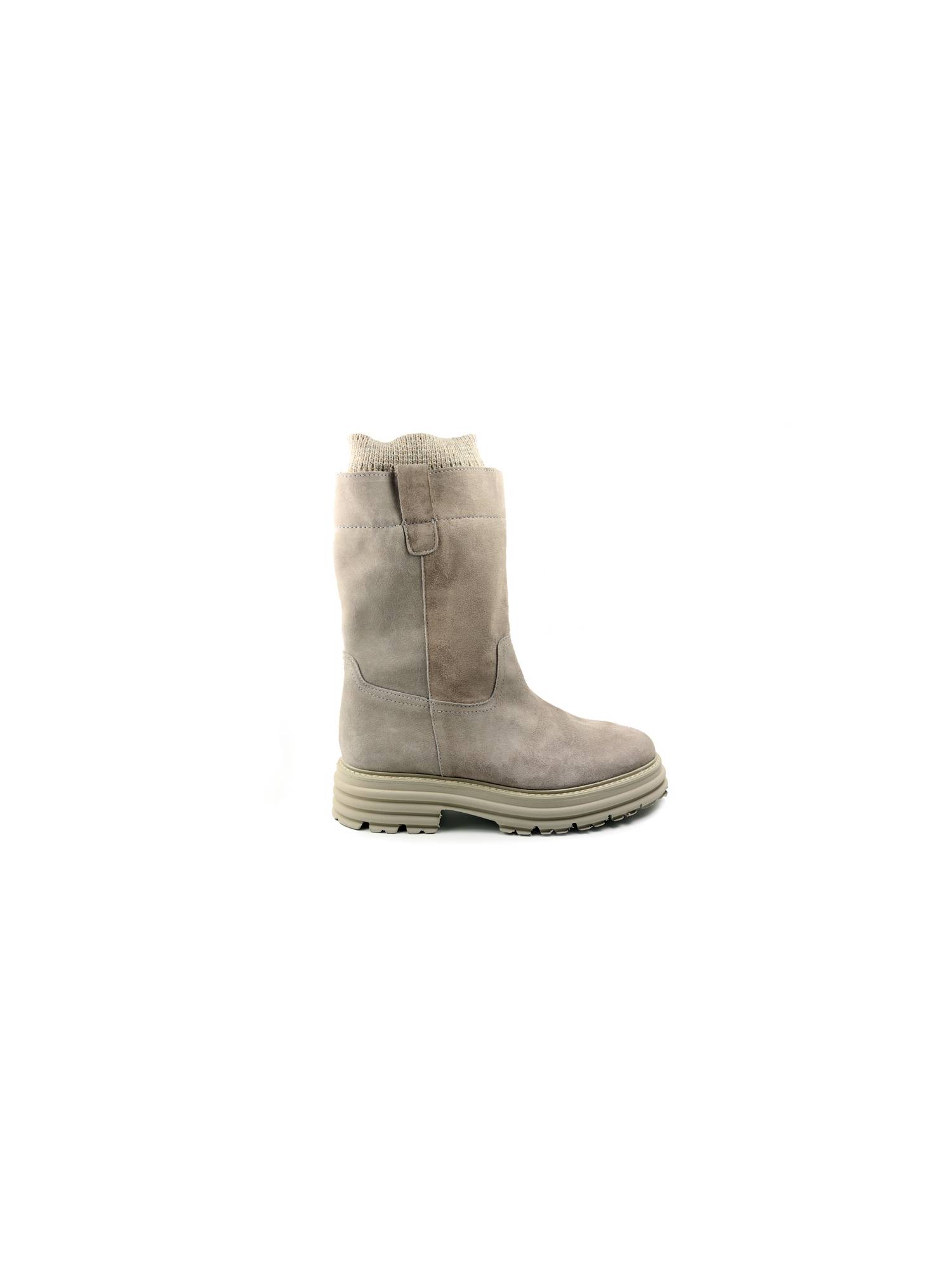 ALPE TEAM 25111109 taupe korte laars - www.claessensschoenen.nl
