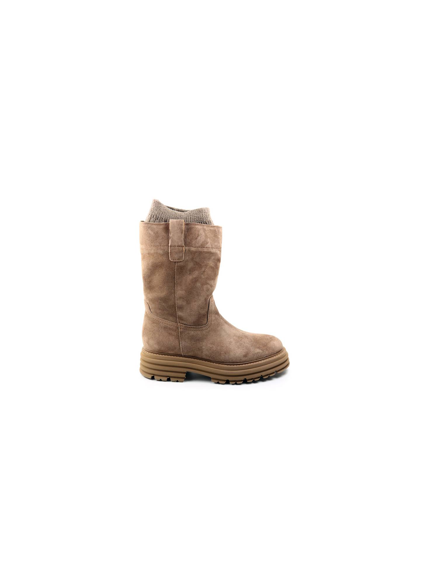 ALPE TEAM 25111195 cognac korte laars - www.claessensschoenen.nl