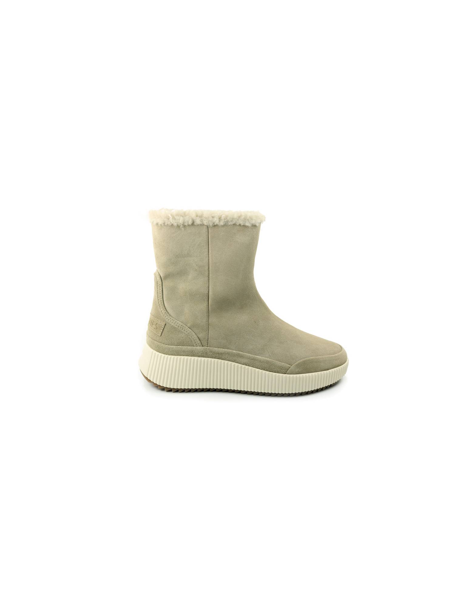 SHABBIES SH001001633W beige korte laars - www.claessensschoenen.nl