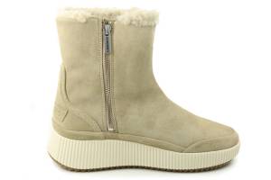 SHABBIES SH001001633W beige korte laars - www.claessensschoenen.nl