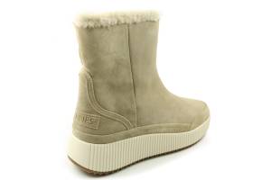 SHABBIES SH001001633W beige korte laars - www.claessensschoenen.nl