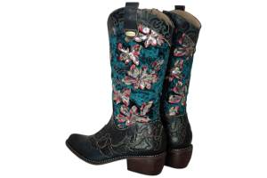 LAURA VITA ERCWINA 19 blauw enkellaars - www.claessensschoenen.nl