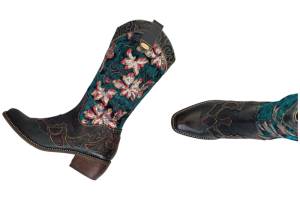 LAURA VITA ERCWINA 19 blauw enkellaars - www.claessensschoenen.nl