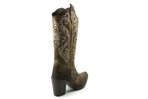 EMANUELA CAS 5033 taupe lange laars - www.claessensschoenen.nl