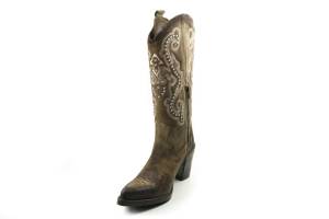 EMANUELA CAS 5033 taupe lange laars - www.claessensschoenen.nl