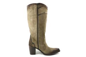 EMANUELA CAS 5112 taupe lange laars - www.claessensschoenen.nl