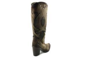 EMANUELA CAS 5112 taupe lange laars - www.claessensschoenen.nl