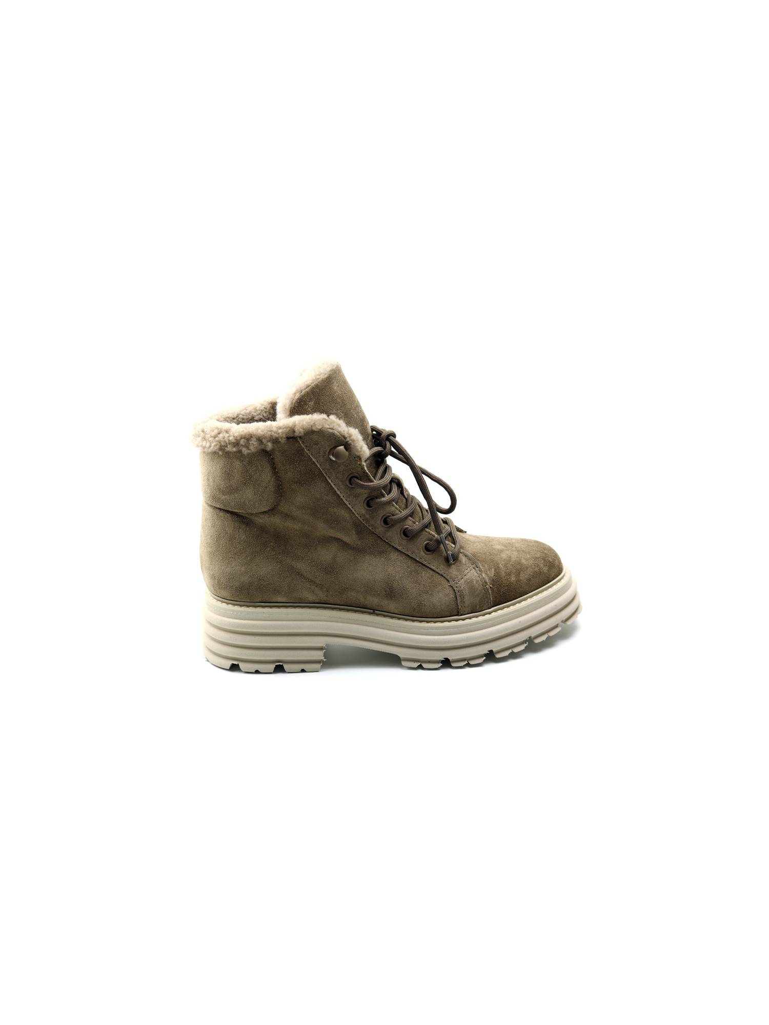 ALPE TEAM 25071137 taupe enkelboot - www.claessensschoenen.nl