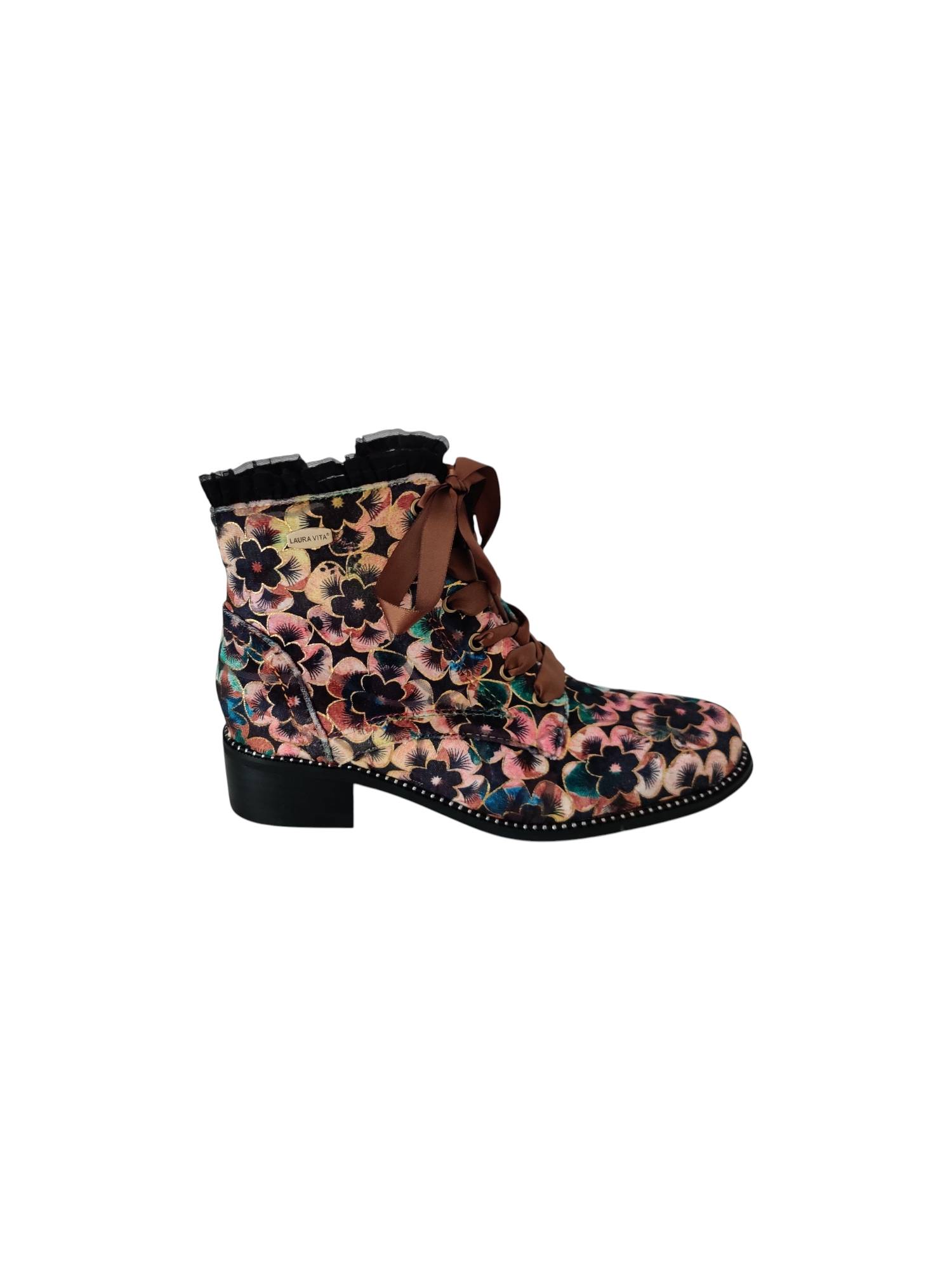 LAURA VITA EMCMAO 45 cognac enkelboot - www.claessensschoenen.nl