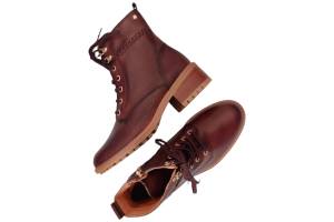 PIKOLINOS MEDINA WOD-8672 bruin korte laars - www.claessensschoenen.nl